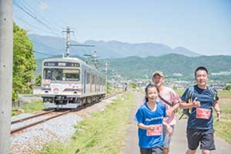 11th RUN & WALK along with Historic Bessho Line